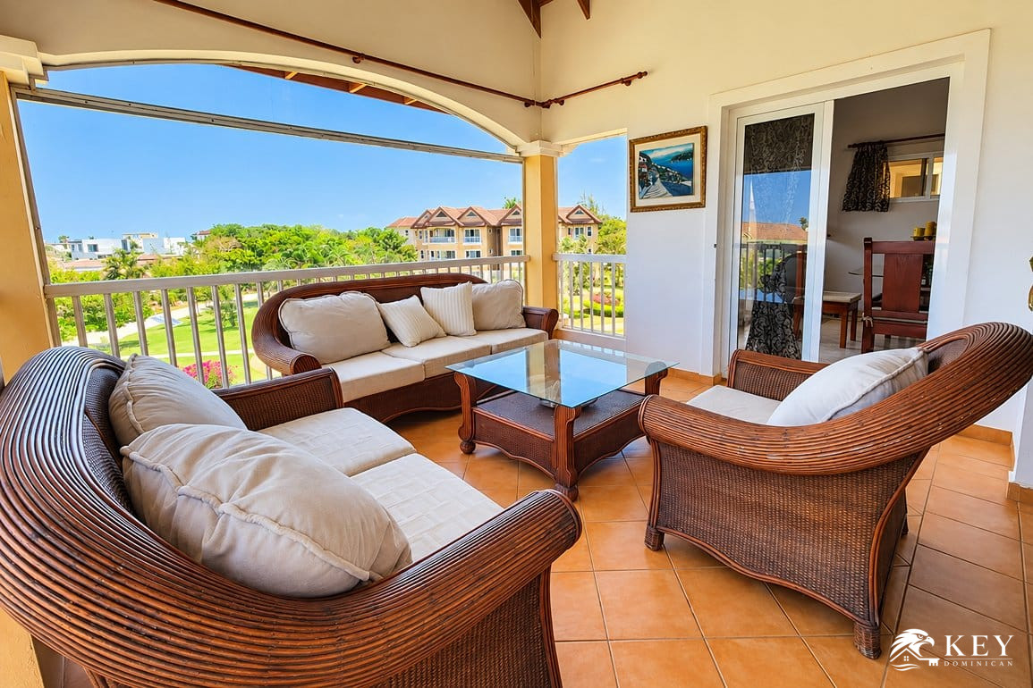 Apartamento de 2 Habitaciones con Vista al Mar en Sosúa Ocean Village — Foto 1