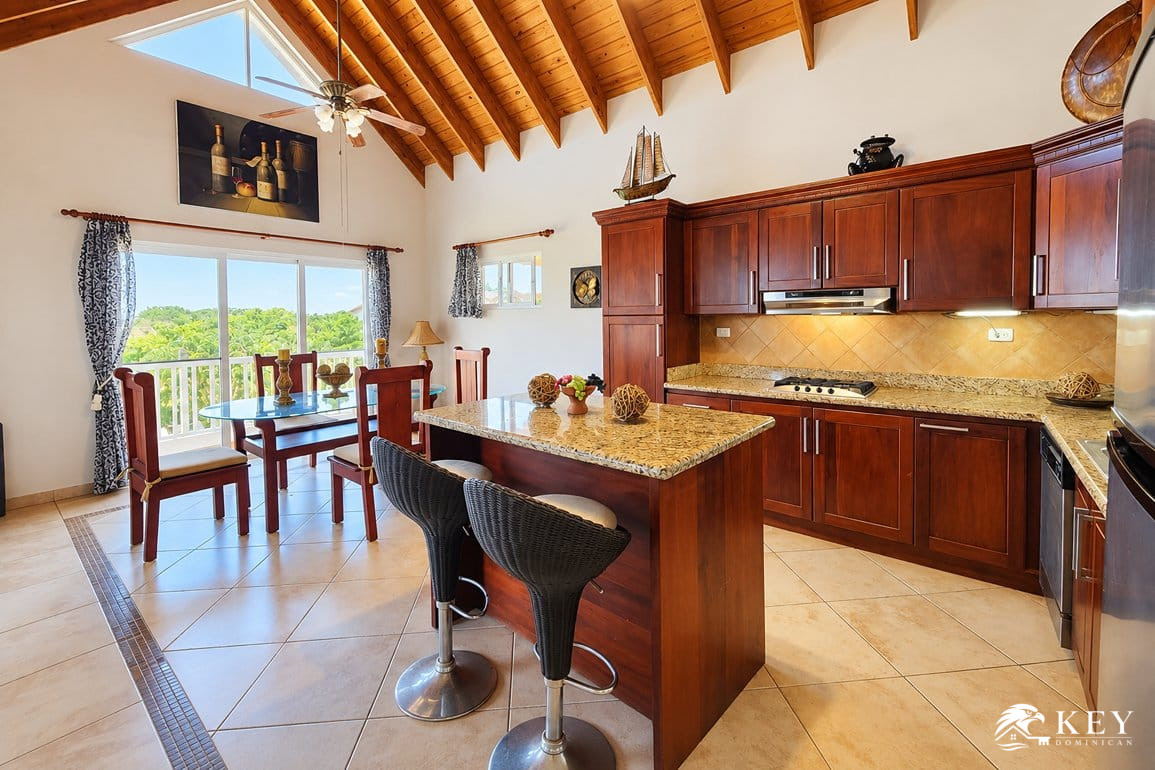 Apartamento de 2 Habitaciones con Vista al Mar en Sosúa Ocean Village — Foto 8