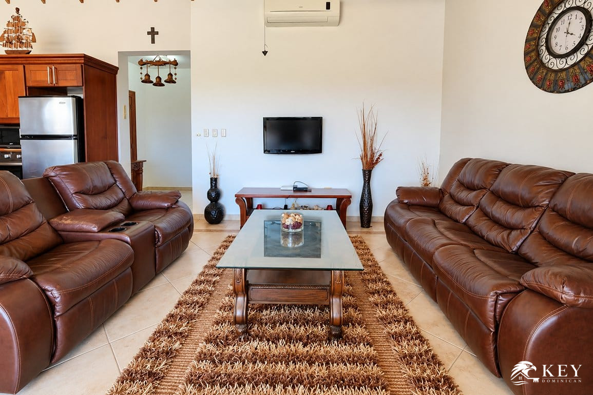 Apartamento de 2 Habitaciones con Vista al Mar en Sosúa Ocean Village — Foto 9