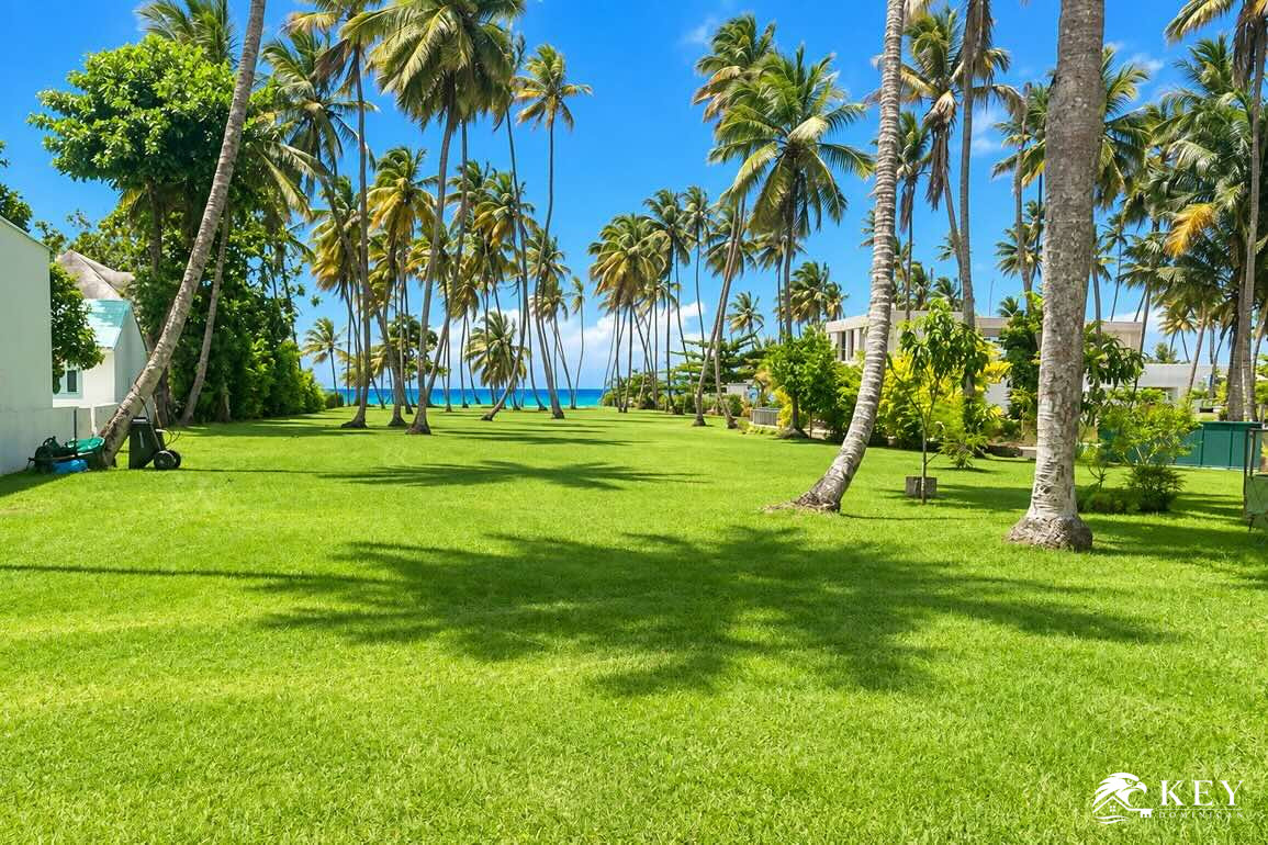 Terreno frente al mar en venta en Cosón, Las Terrenas — Foto 1
