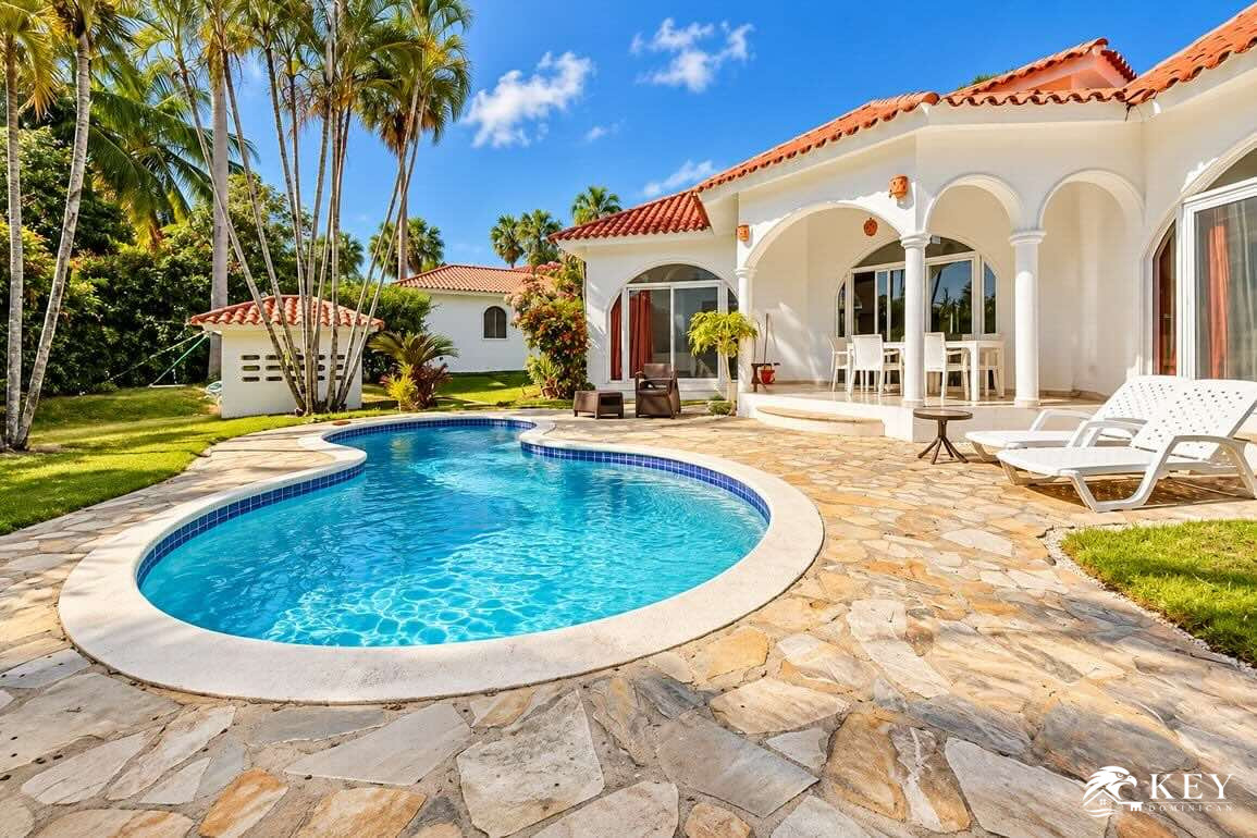 2-Bedroom House for Sale in Playa Encuentro, Cabarete — Pool