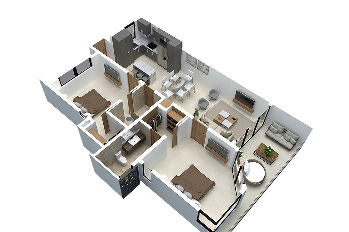 2-Bedroom Apartments for Sale in Stella Ocean Residences, Puerto Plata — Photo 5