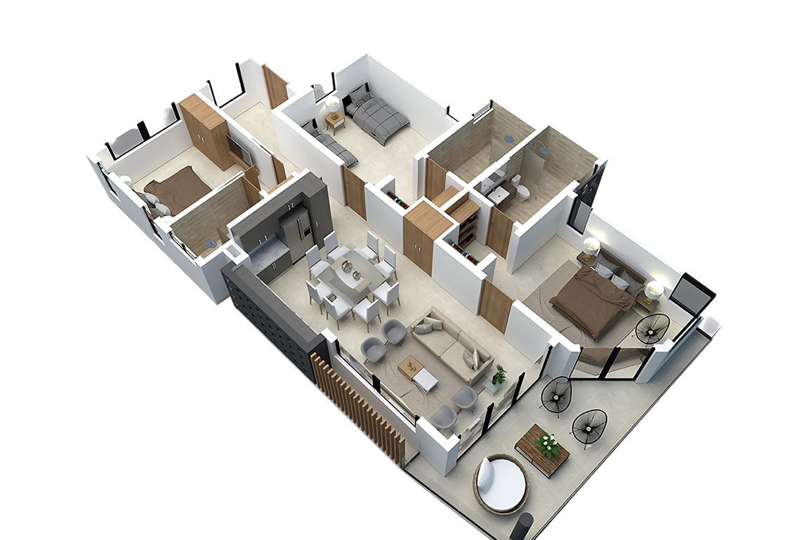 2-Bedroom Apartments for Sale in Stella Ocean Residences, Puerto Plata — Photo 6