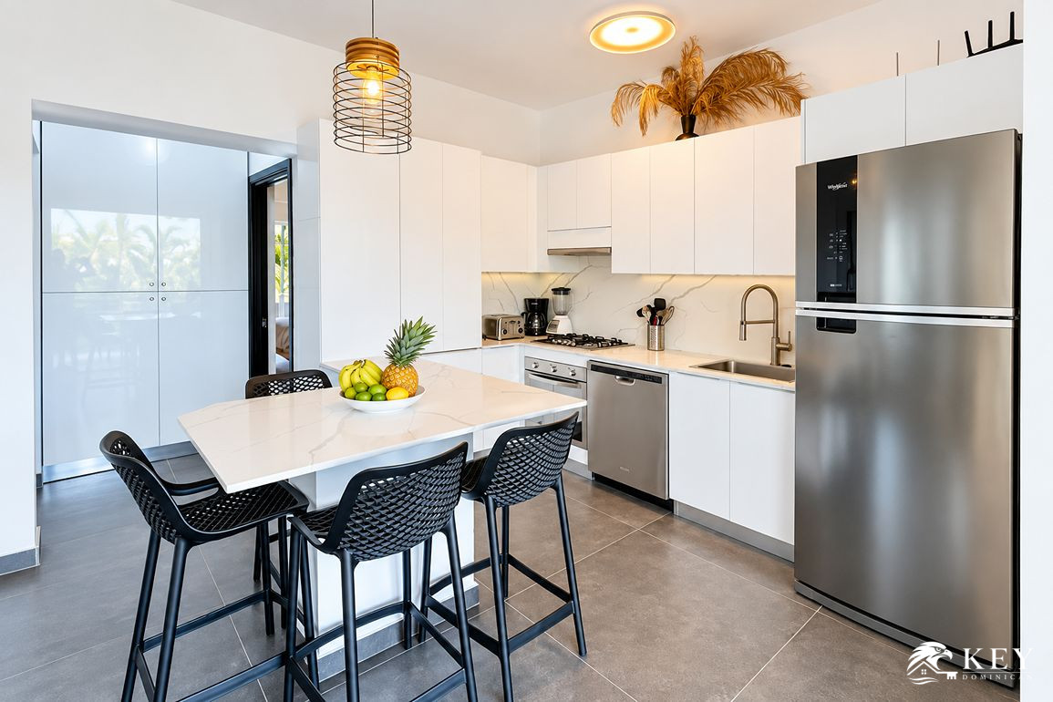 Apartamento de 3 Habitaciones en Venta en Punta Popy, Las Terrenas — Foto 4