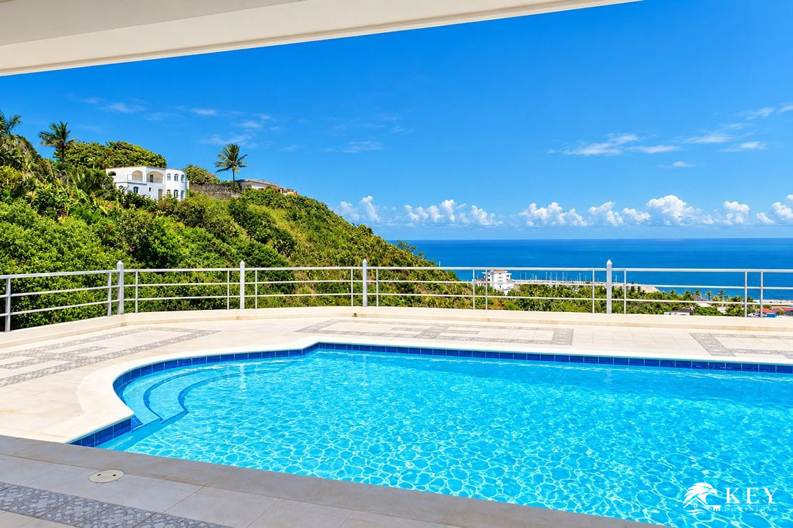 Villa de 5 Habitaciones con Vista al Mar en Cofresi, Puerto Plata — Foto 4