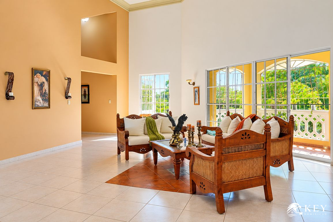 Villa de 5 Habitaciones con Vista al Mar en Cofresi, Puerto Plata — Foto 7