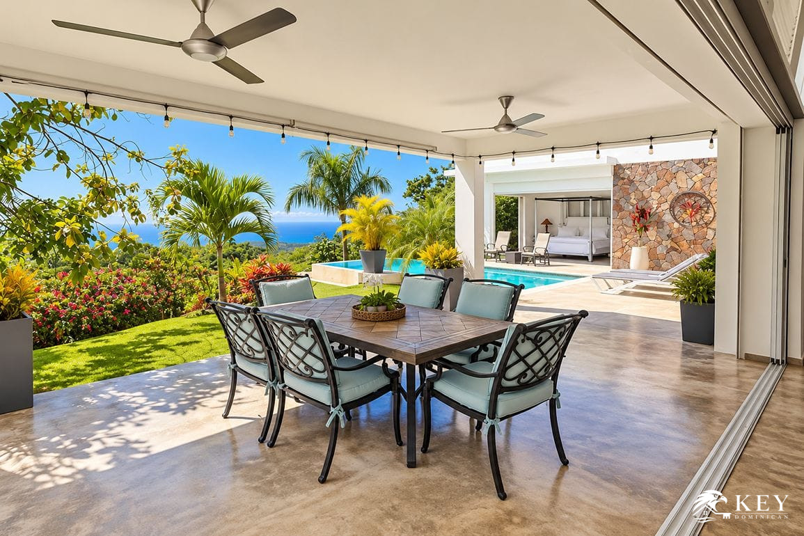 3-Bedroom Ocean View Villa for Sale in Jamito, Las Terrenas — Photo 1
