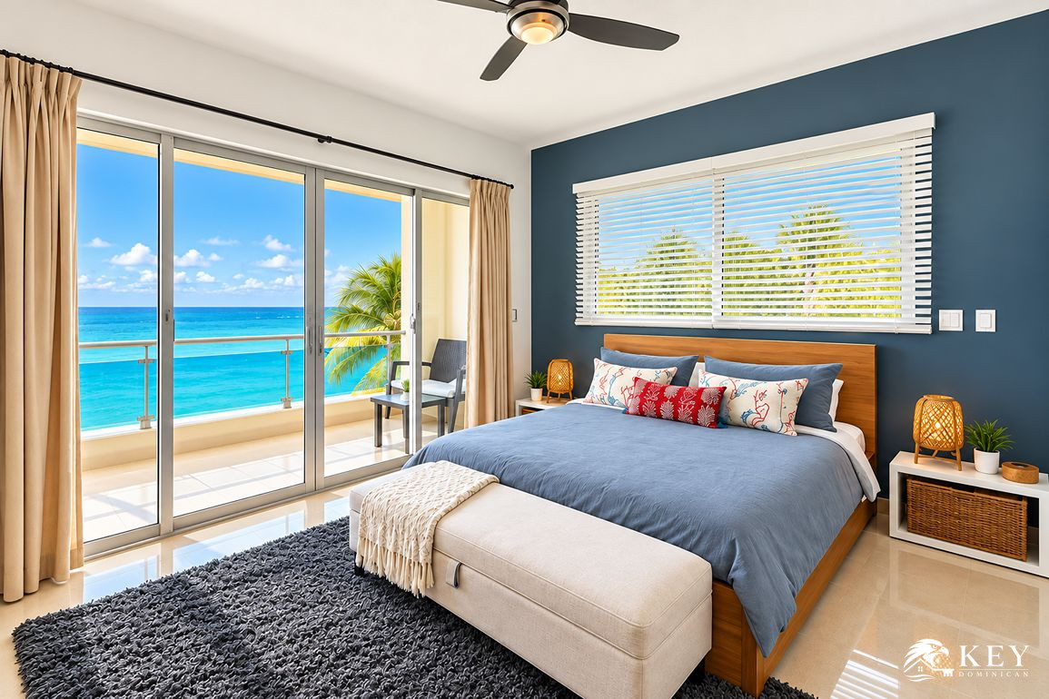 Apartamento de 2 Habitaciones Frente al Mar en Cabarete — Foto 7