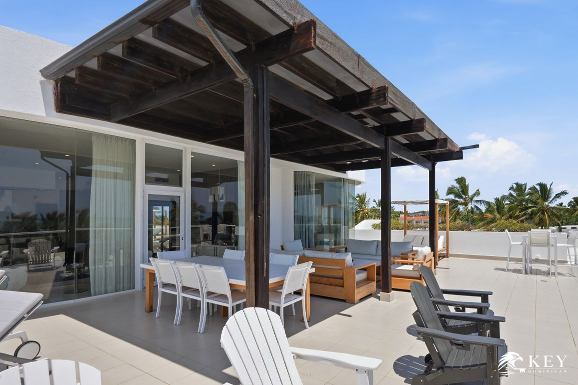 Penthouse de 3 Habitaciones Frente al Mar en Cabarete — Foto 10