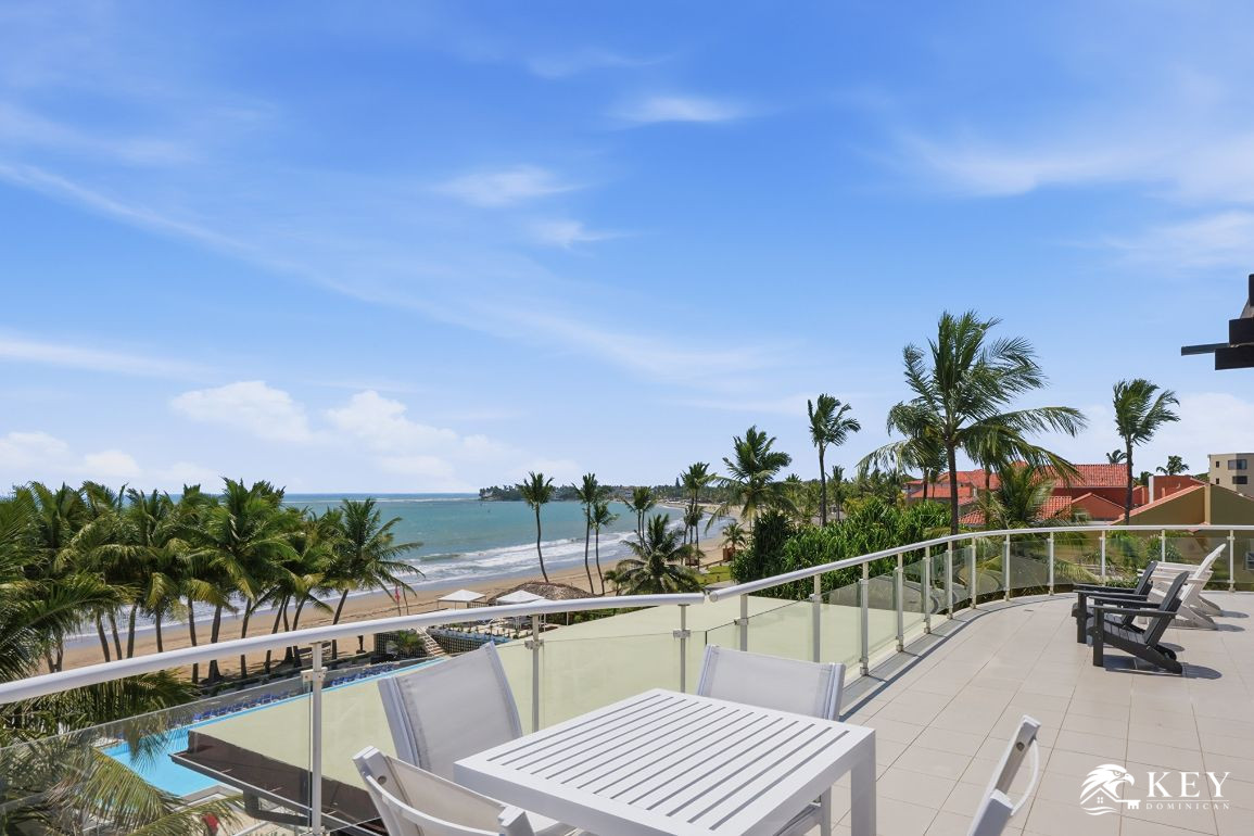 Penthouse de 3 Habitaciones Frente al Mar en Cabarete — Foto 11