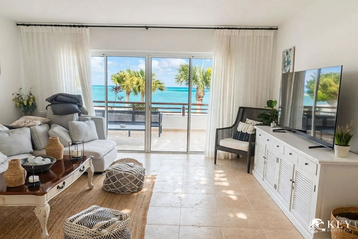 Apartamento de 2 Habitaciones Frente al Mar en Punta Palmera, Cap Cana — Foto 10