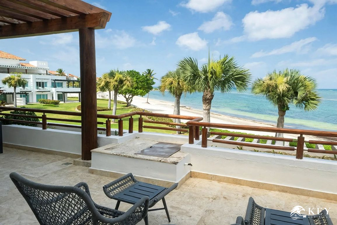 Apartamento de 2 Habitaciones Frente al Mar en Punta Palmera, Cap Cana — Foto 12