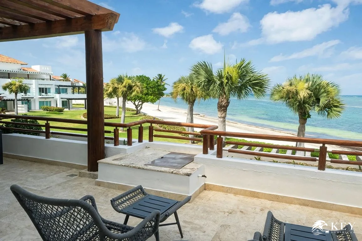 Apartamento de 2 Habitaciones Frente al Mar en Punta Palmera, Cap Cana — Foto 12