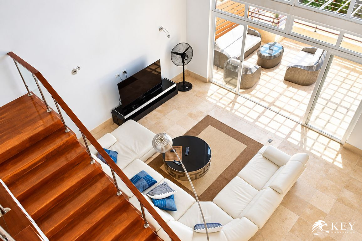 Penthouse de 3 Habitaciones Frente al Mar en Sotogrande, Cap Cana — Foto 9