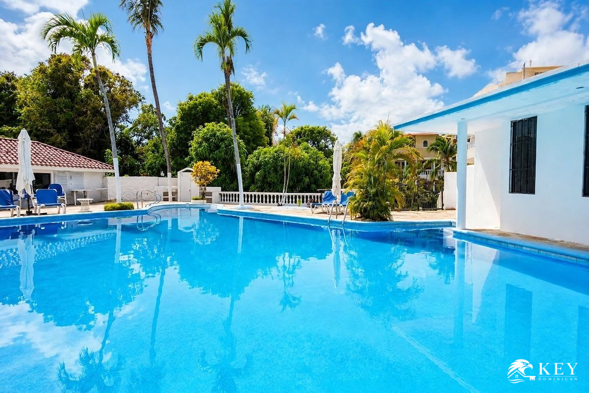 Apartamento en Venta en Caribe Campo, Sosúa — Piscina