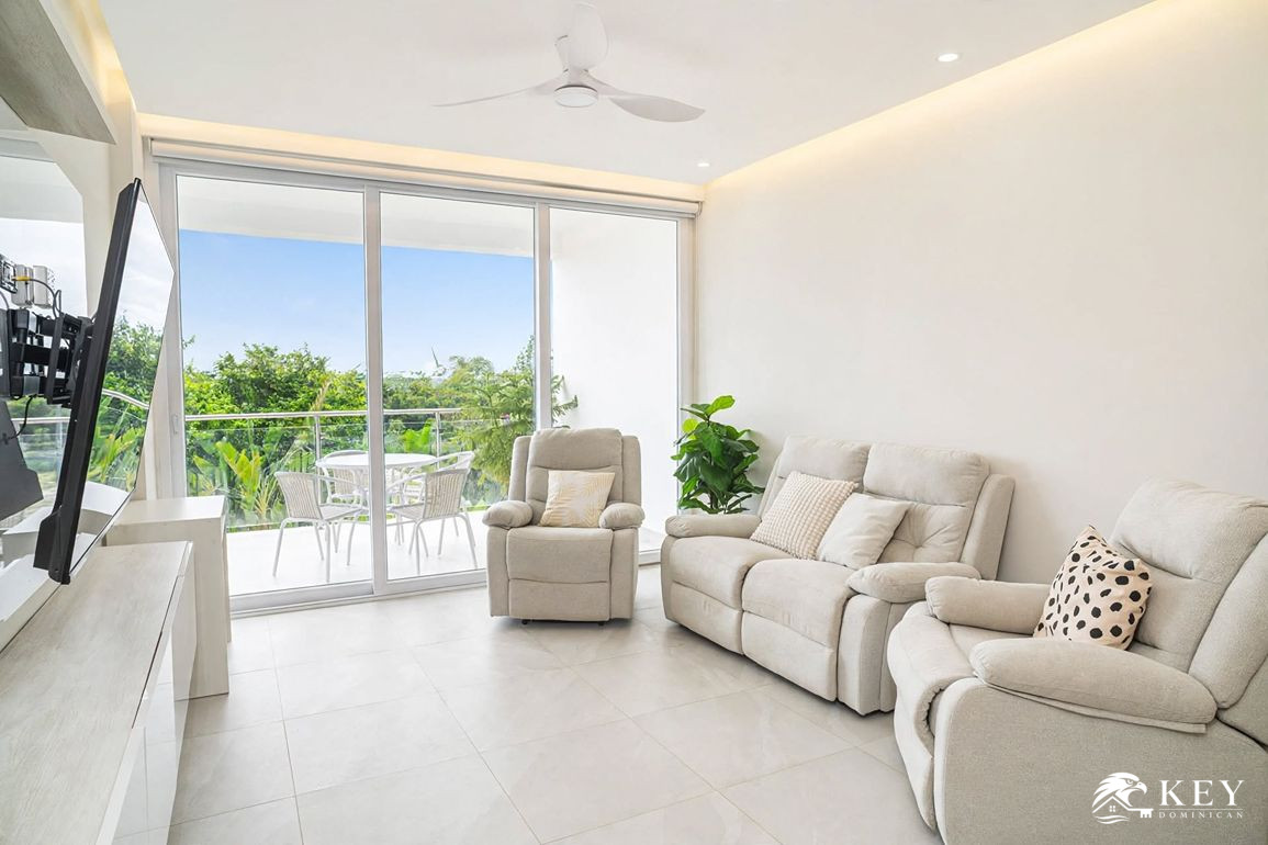 Apartamento de 2 Habitaciones en Venta en Prados de Punta Cana — Foto 4