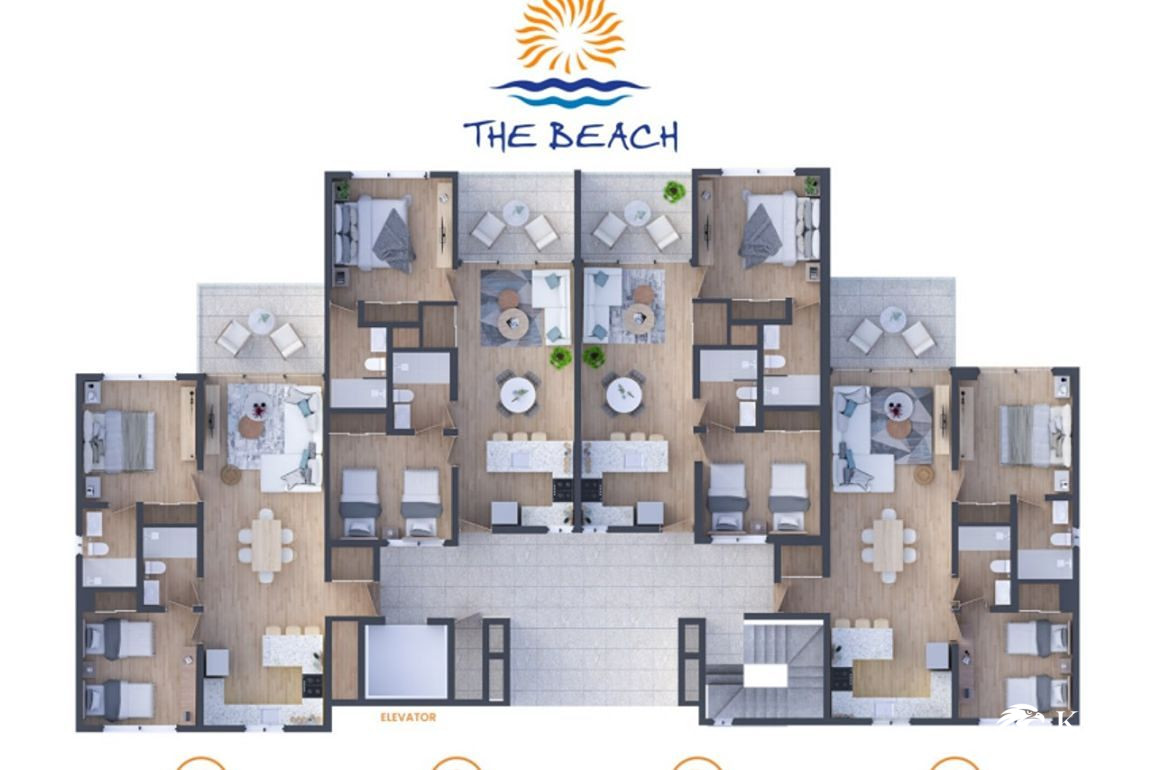 3-Bedroom Apartments for Sale at The Beach, Punta Cana โ Photo 7