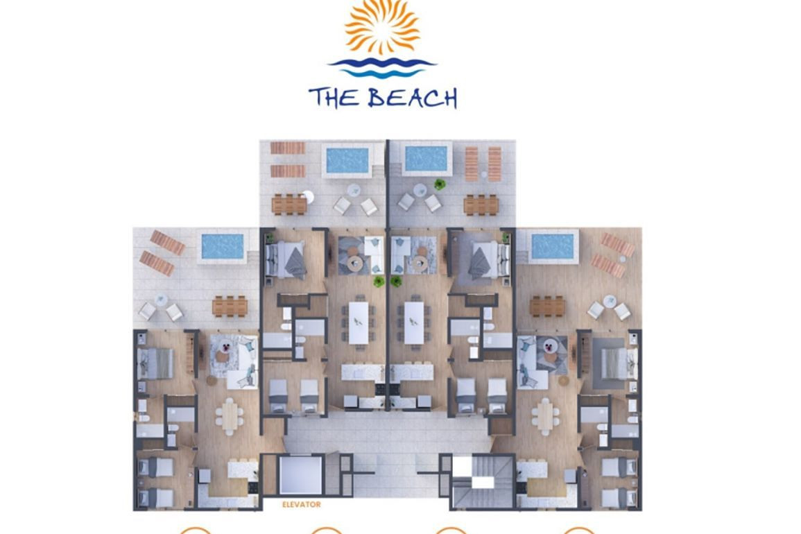 3-Bedroom Apartments for Sale at The Beach, Punta Cana โ Photo 8
