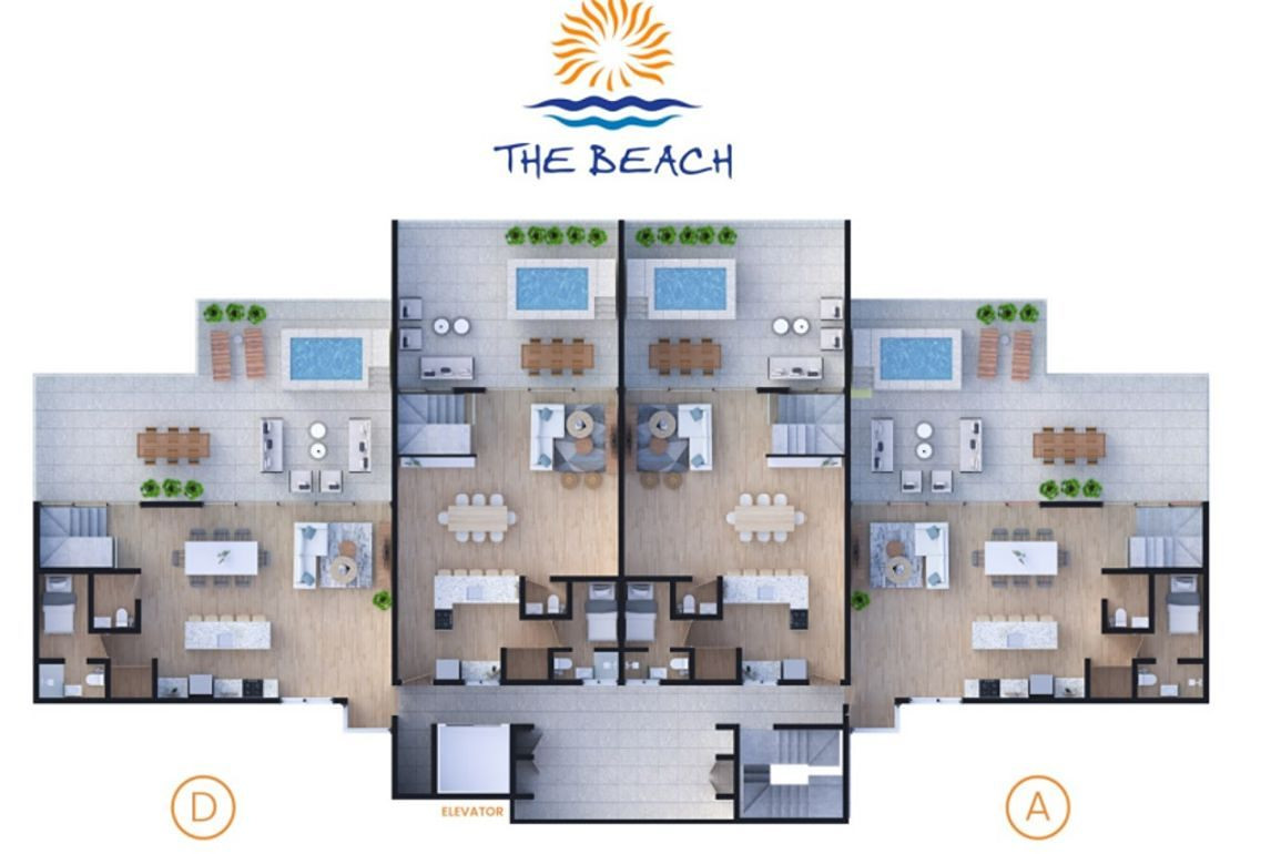 3-Bedroom Apartments for Sale at The Beach, Punta Cana โ Photo 9