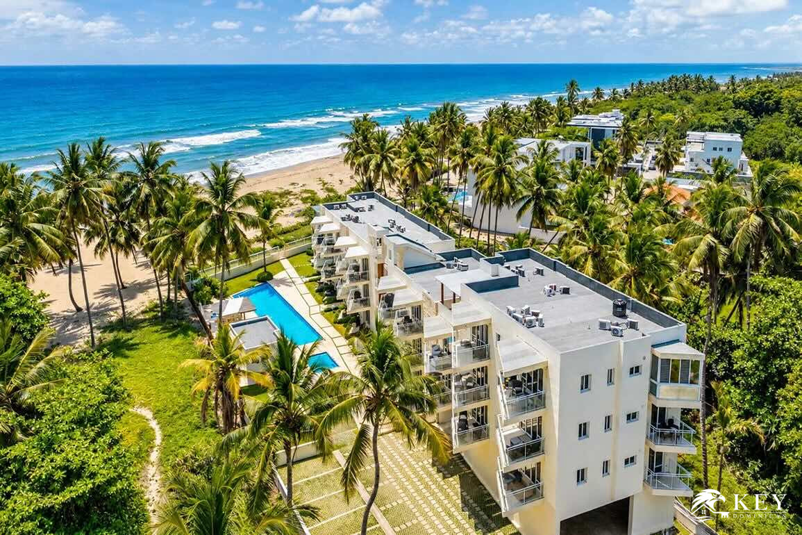 Apartamento de 1 Habitación Frente al Mar en Cabarete East — Foto 1