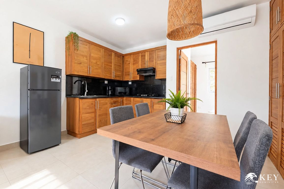 Apartamento de 1 Habitación Frente al Mar en Cabarete East — Foto 2