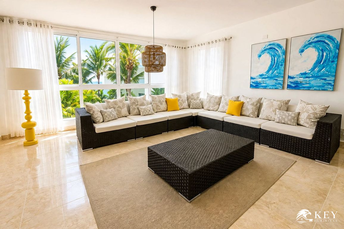 3-Bedroom Beachfront Penthouse for Sale in Playa Laguna, Sosúa — Photo 4