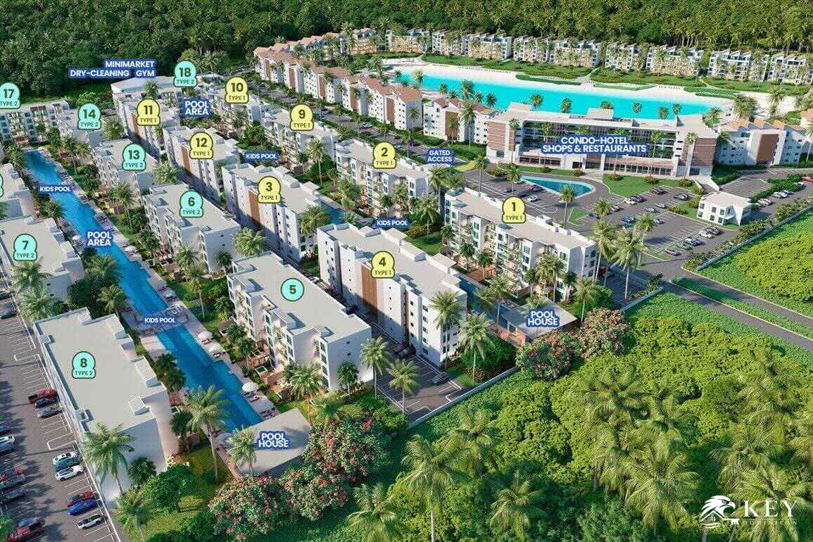 Condo for Sale in The Beach at City Place, Punta Cana — Photo 6
