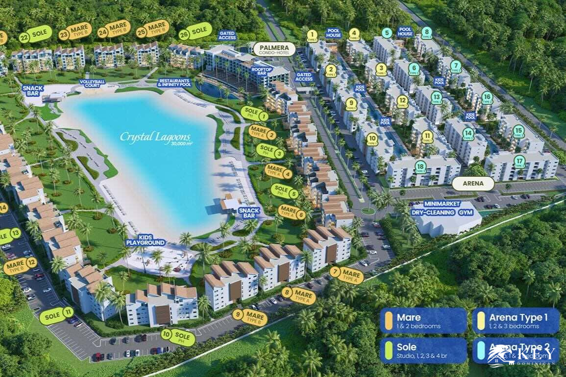 Condo for Sale in The Beach at City Place, Punta Cana — Photo 8