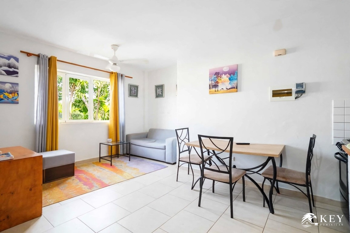 Apartamento de 1 Habitación en Venta en el Centro de Sosúa — Foto 2